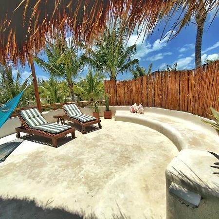 فيلا Casa Cacahuate Holbox-Casa Entera Con Jardin-Whole House With Garden المظهر الخارجي الصورة