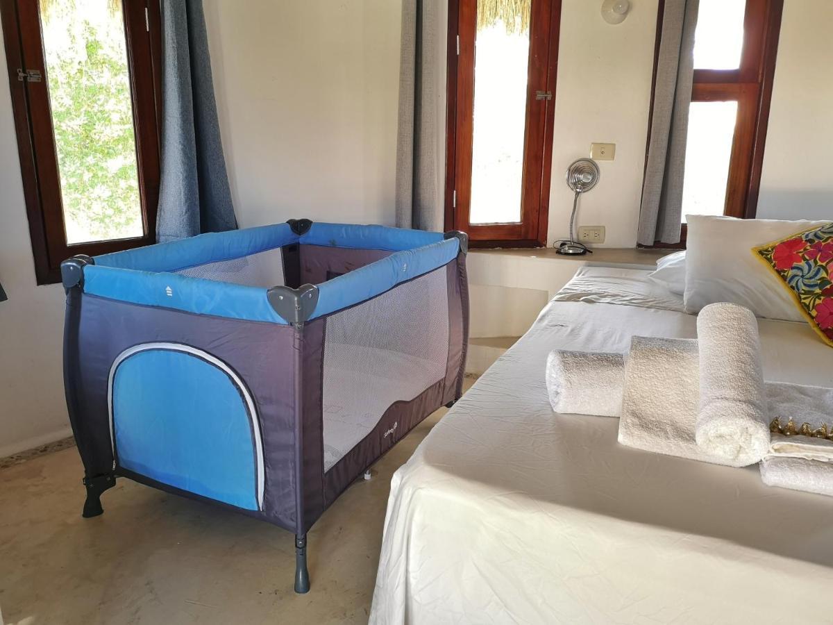 فيلا Casa Cacahuate Holbox-Casa Entera Con Jardin-Whole House With Garden المظهر الخارجي الصورة