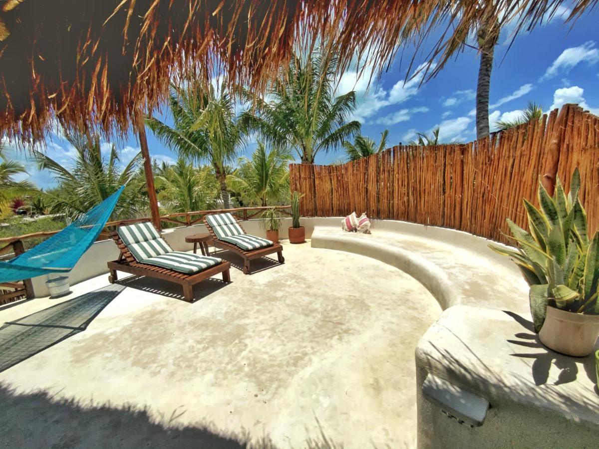فيلا Casa Cacahuate Holbox-Casa Entera Con Jardin-Whole House With Garden المظهر الخارجي الصورة