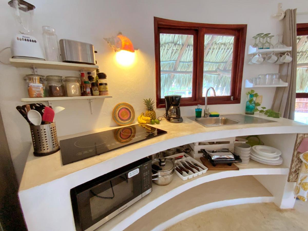 فيلا Casa Cacahuate Holbox-Casa Entera Con Jardin-Whole House With Garden المظهر الخارجي الصورة