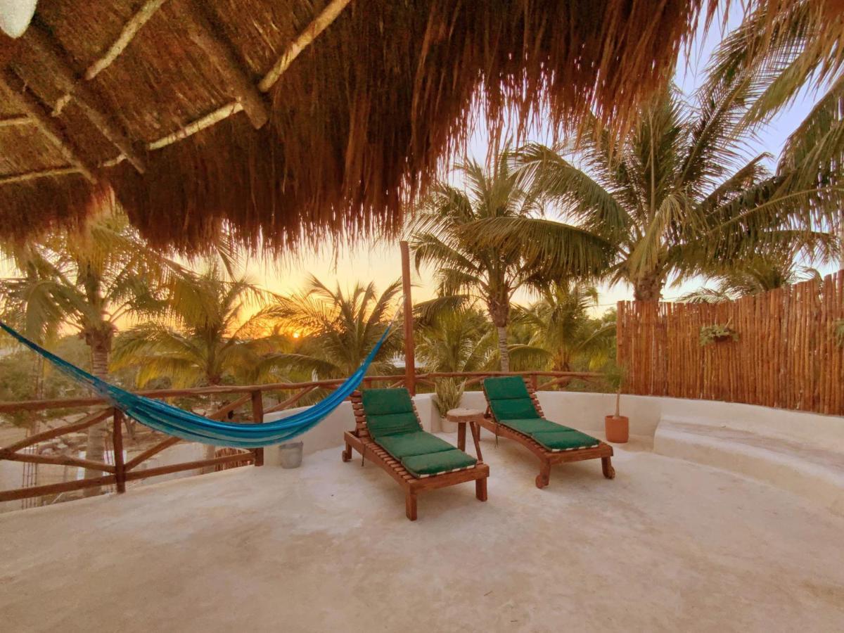 فيلا Casa Cacahuate Holbox-Casa Entera Con Jardin-Whole House With Garden المظهر الخارجي الصورة